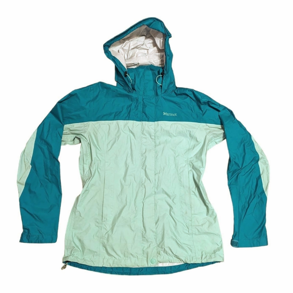 Green Marmot PreCip Rain Jacket Coat - Women's Size Small - See Photos